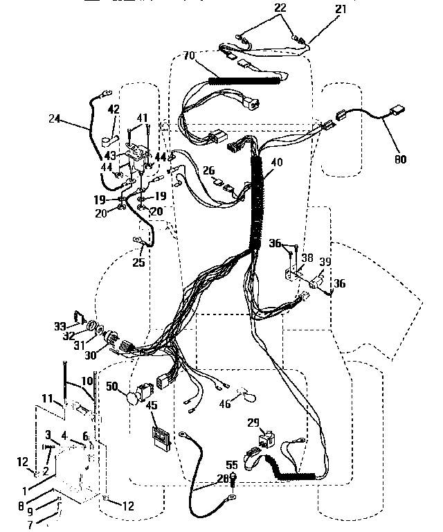 Craftsman 917252590 electrical diagram