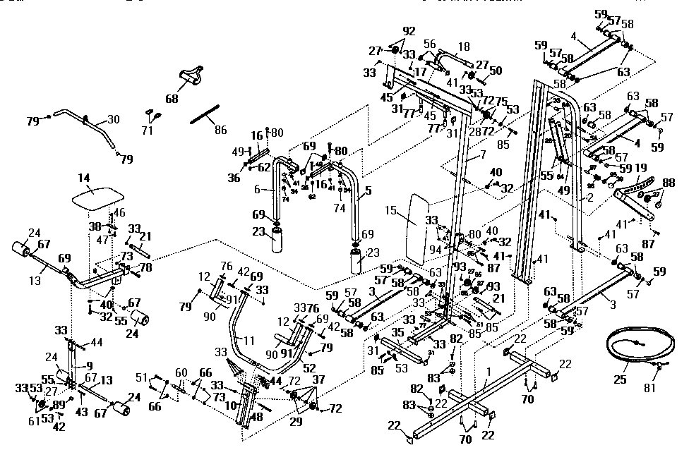 Lifestyler 831159412 unit parts diagram