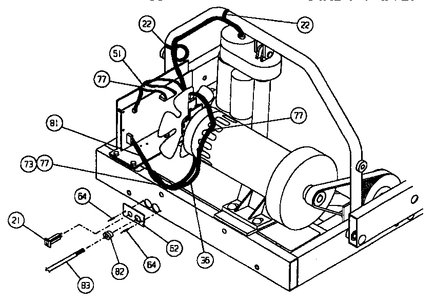 Universal/Multiflex (Frigidaire) 560254 wire harness diagram