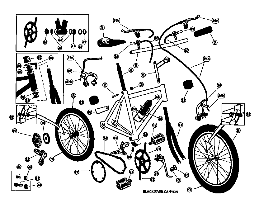 Roadmaster R3822SRA unit parts diagram
