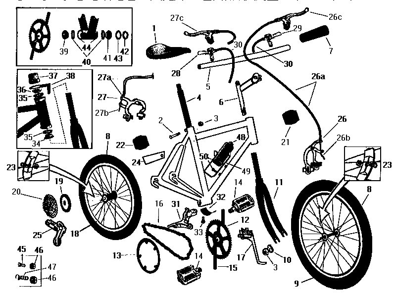 Roadmaster R3810SRA unit parts diagram