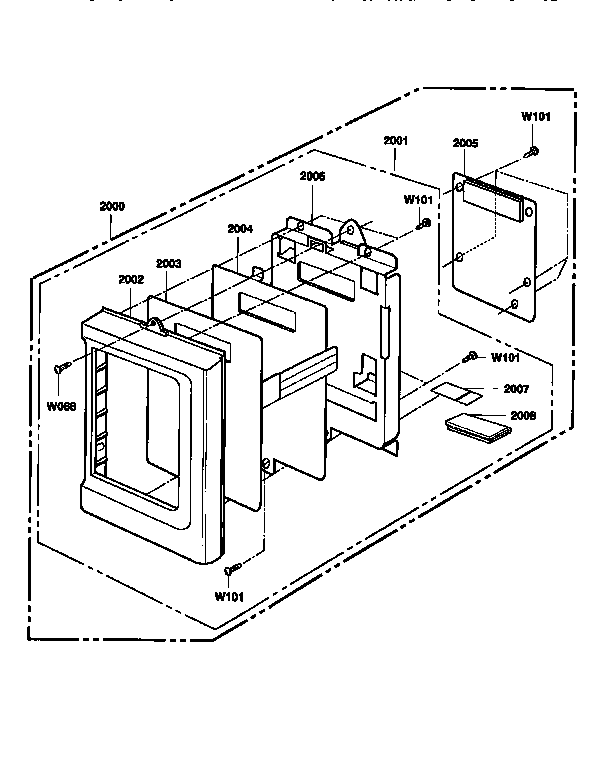 Kenmore 72189941490 controller diagram