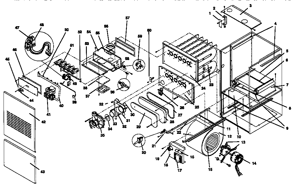 ICP NUGM075EGB1 replacement parts diagram
