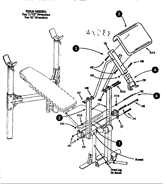 Lifestyler 52715044 replacement parts diagram
