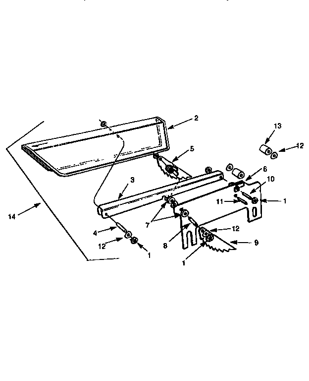 Craftsman 351226521 blade guard diagram