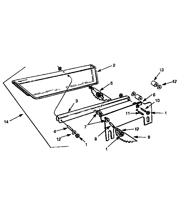 Craftsman 35122654 blade guard diagram