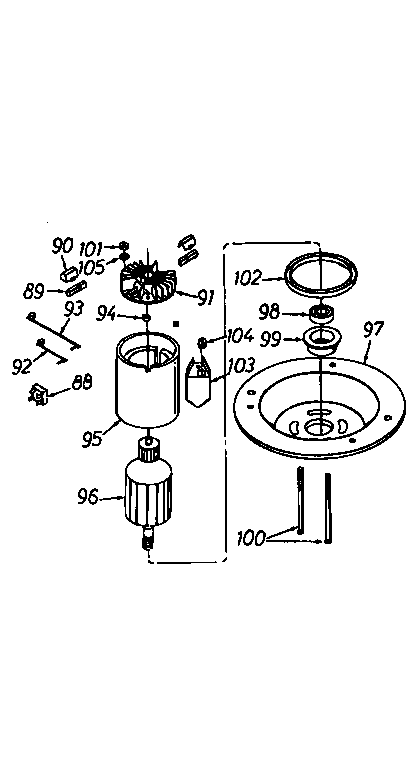Craftsman 247370290 armature assembly diagram