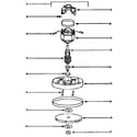 Eureka 274A motor assembly diagram