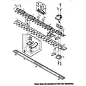Troybilt 34032(340320200101-340320299999) cutter bar assemblies diagram