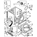 Kenmore 11097466400 cabinet diagram