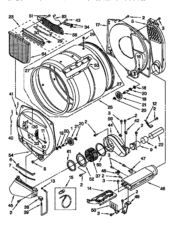 Kenmore 11096593430 bulkhead diagram