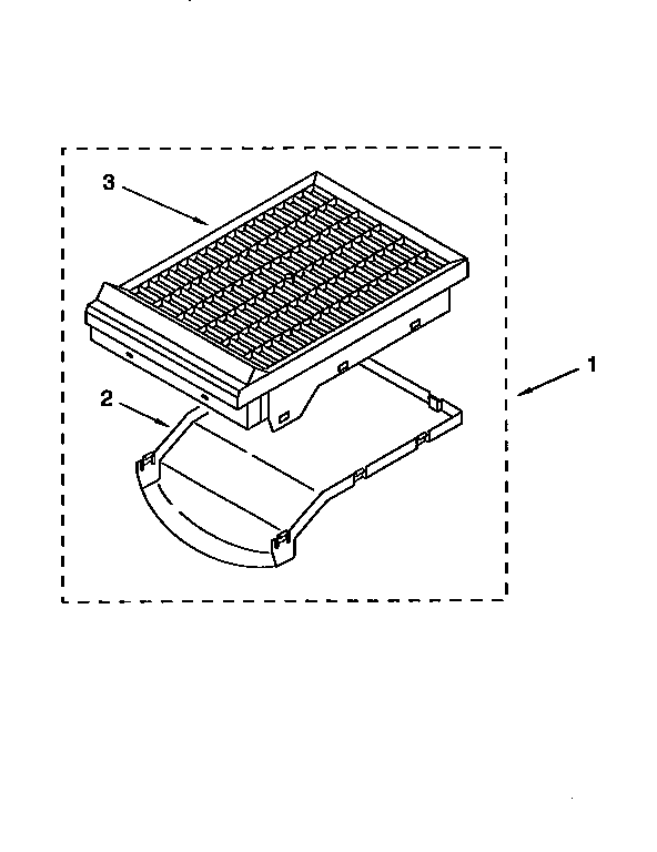 Kenmore 11096593430 dry rack diagram