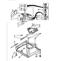 Kenmore 11091521210 machine base diagram
