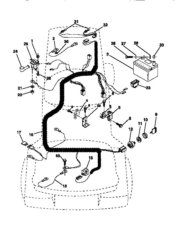 Craftsman 917252551 electrical diagram