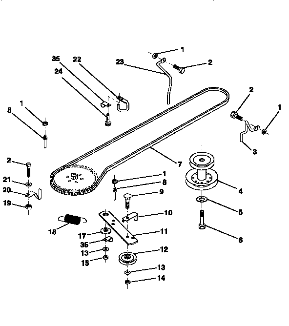 Craftsman 917252551 ground drive diagram