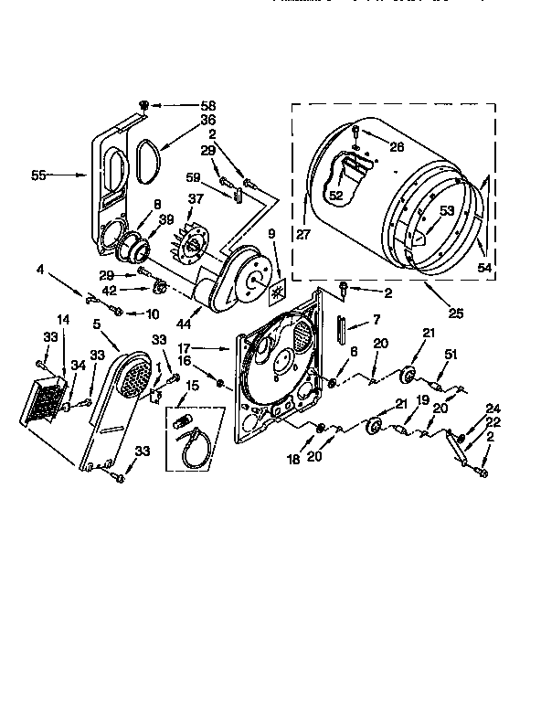 Kenmore 11096561220 bulkhead diagram