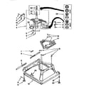 Kenmore 11092577410 machine base diagram