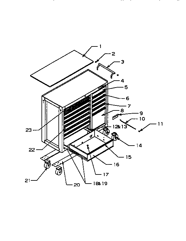 Craftsman 706654231 unit parts diagram