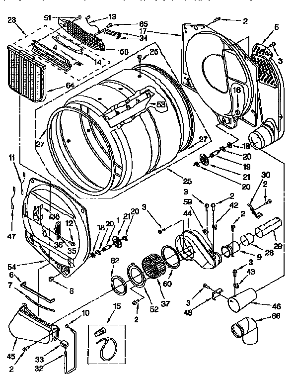 Kenmore 11097591230 bulkhead diagram
