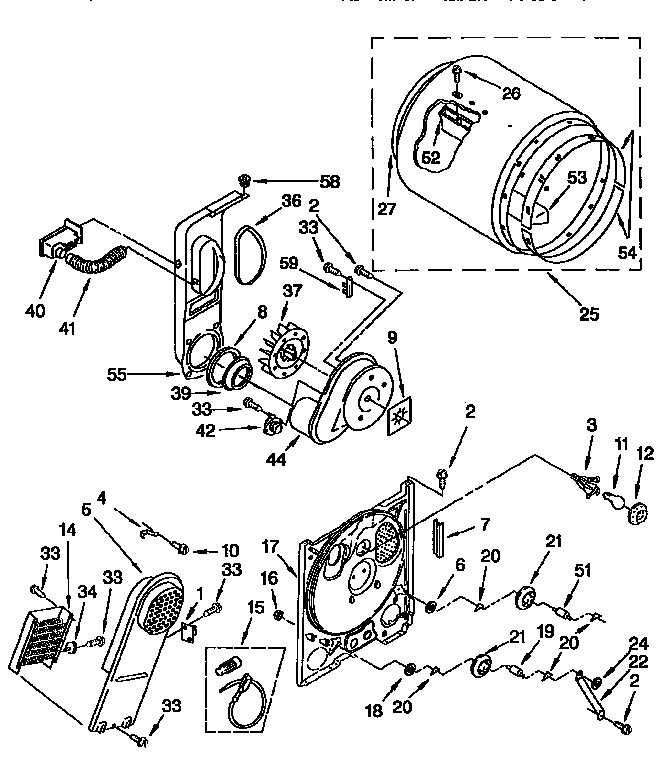 Kenmore 11096585400 bulkhead diagram