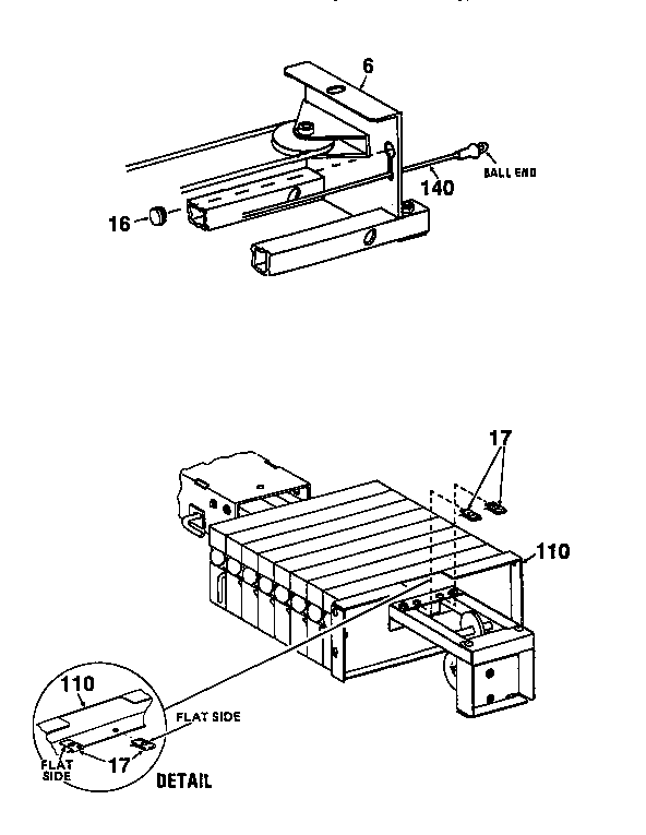 DP 15633 weight support assembly diagram