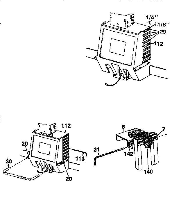 DP 15633 wall mount diagram