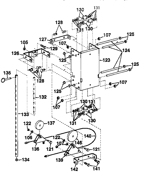 DP 15633 pulley assembly diagram