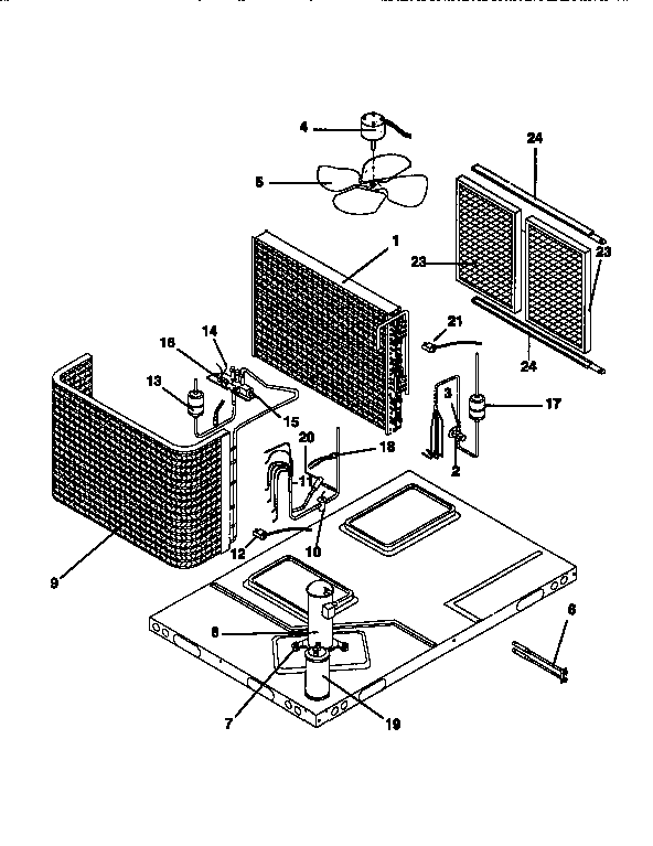 ICP NPHB036N1HA functional, all models diagram