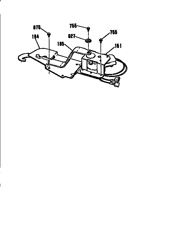 Kenmore 91141055591 door lock section diagram