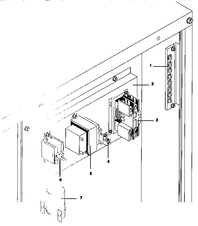 ICP NPAB048N1SA control plate diagram