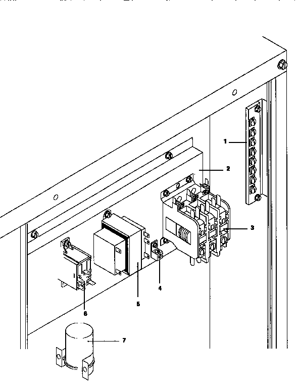 ICP NPAB036N1LA control, all models diagram