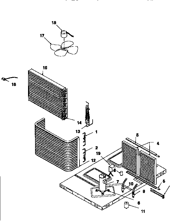 ICP NPAB036N1LA functional, all models diagram