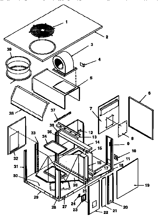 ICP NPAB042N1HA non-functional parts diagram