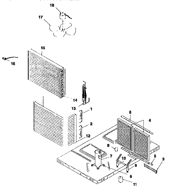 ICP NPAB042N1HA evaporator coil diagram