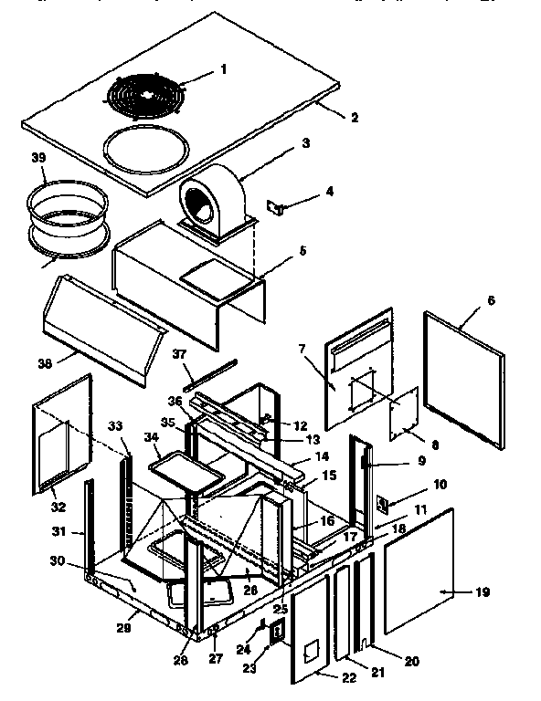 ICP NPAB060N1HA non-functional parts diagram