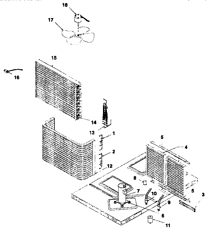 ICP NPAB060N1HA functional parts diagram