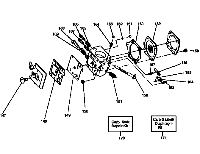Craftsman 358356333 carburetor diagram