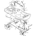 Craftsman 502255031 mower housing suspension diagram