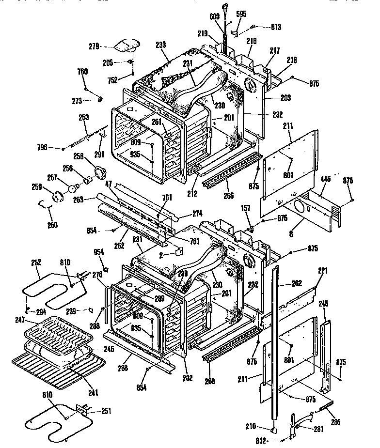 GE JKP26GP2BG wrapper diagram