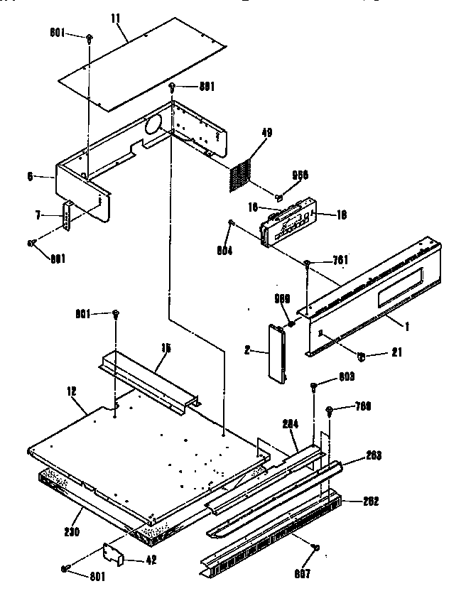 Kenmore 91130158590 controls diagram