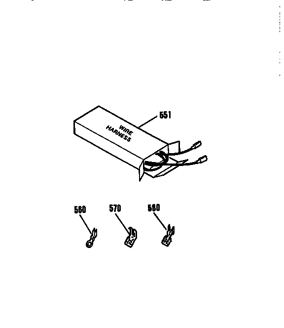 Kenmore 91130158590 wiring harness diagram