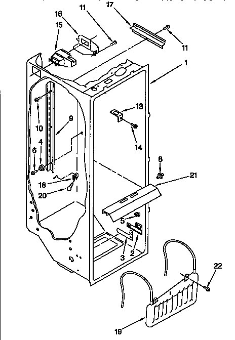 Kenmore 1069557680 liner diagram