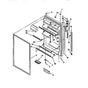Kenmore 1069650621 refrigerator door diagram