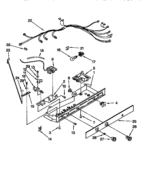 Whirlpool ED27DQXDW00 control diagram