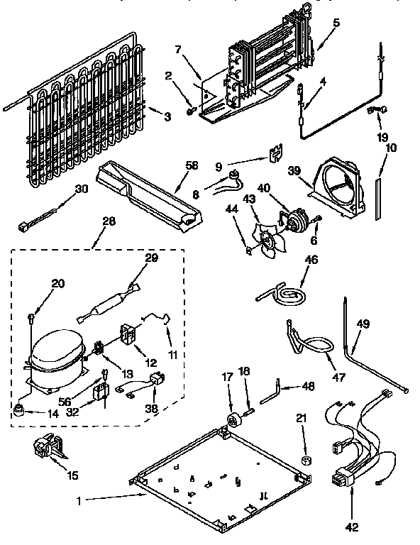 Whirlpool ET20TKXDN01 unit diagram