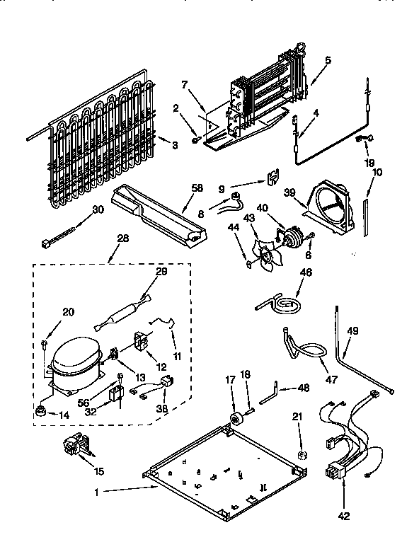 Whirlpool ET20PKXDN01 unit diagram