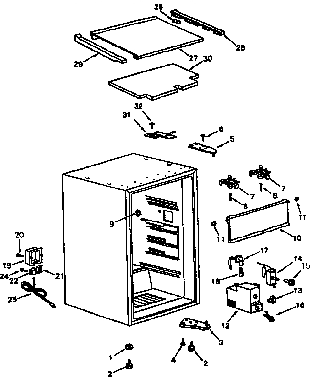 Kenmore 5649936080 liner diagram
