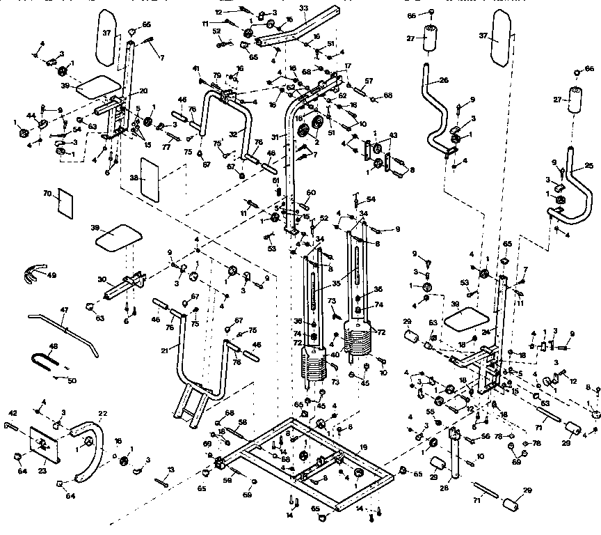 Lifestyler 831159331 unit parts diagram