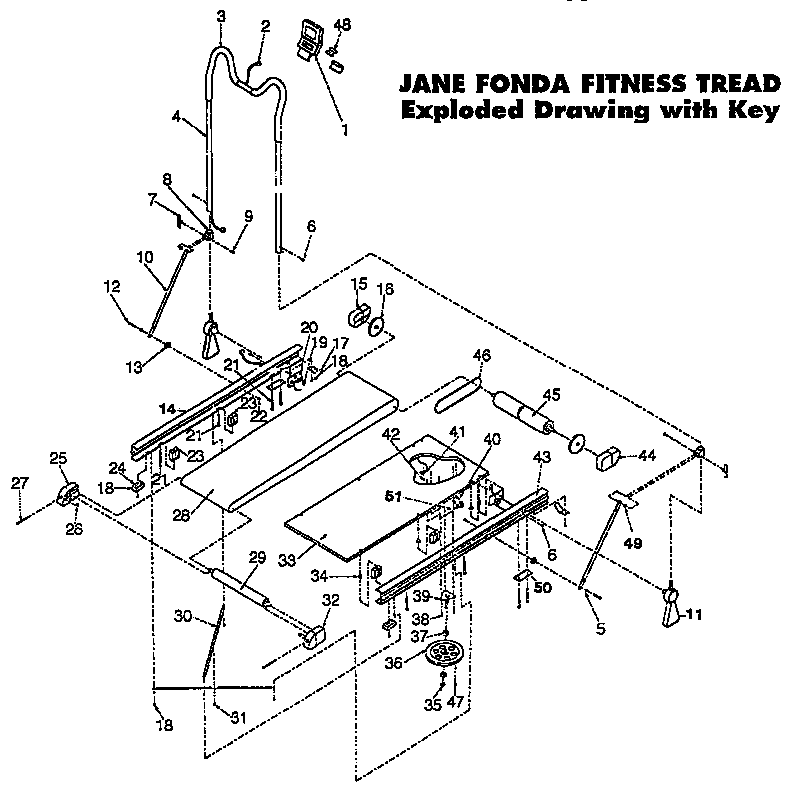 Proform QV-JFWMTO unit parts diagram