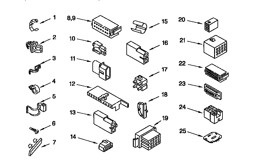 Kenmore 11091522200 wiring harness diagram